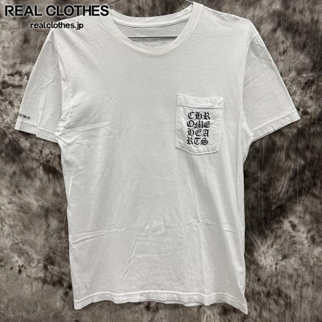 CHROME HEARTS/クロムハーツ Vertical Logo/バーティカル ロゴ 半袖T 