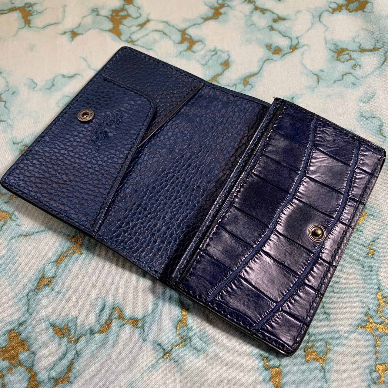 firebird 藍染　濃藍　ポロサス　名刺入れ firebird 藍染 濃藍 ポロサス 名刺入れ - メルカリ
