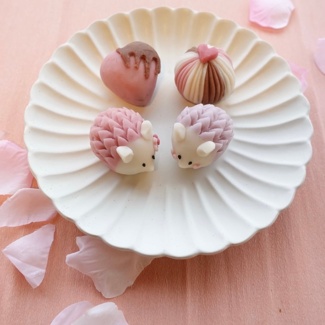 バレンタイン和菓子 4個入り【冷凍にてお届け】