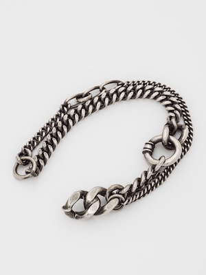 Bracelet Two Chains Ring