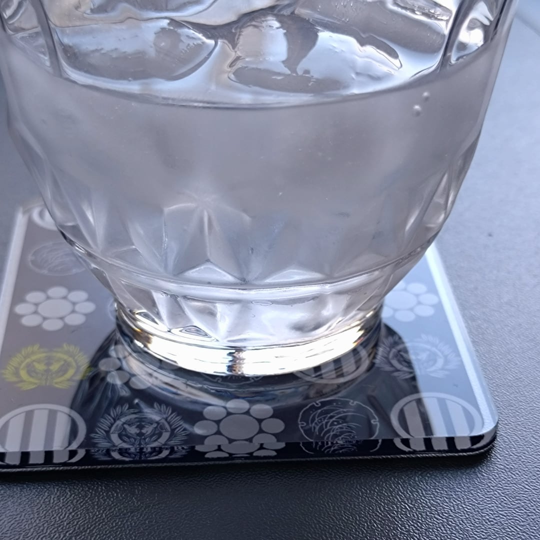 伊達政宗家紋アクリルコースター（4種類の家紋を使用）竹に雀は伊達家許可済