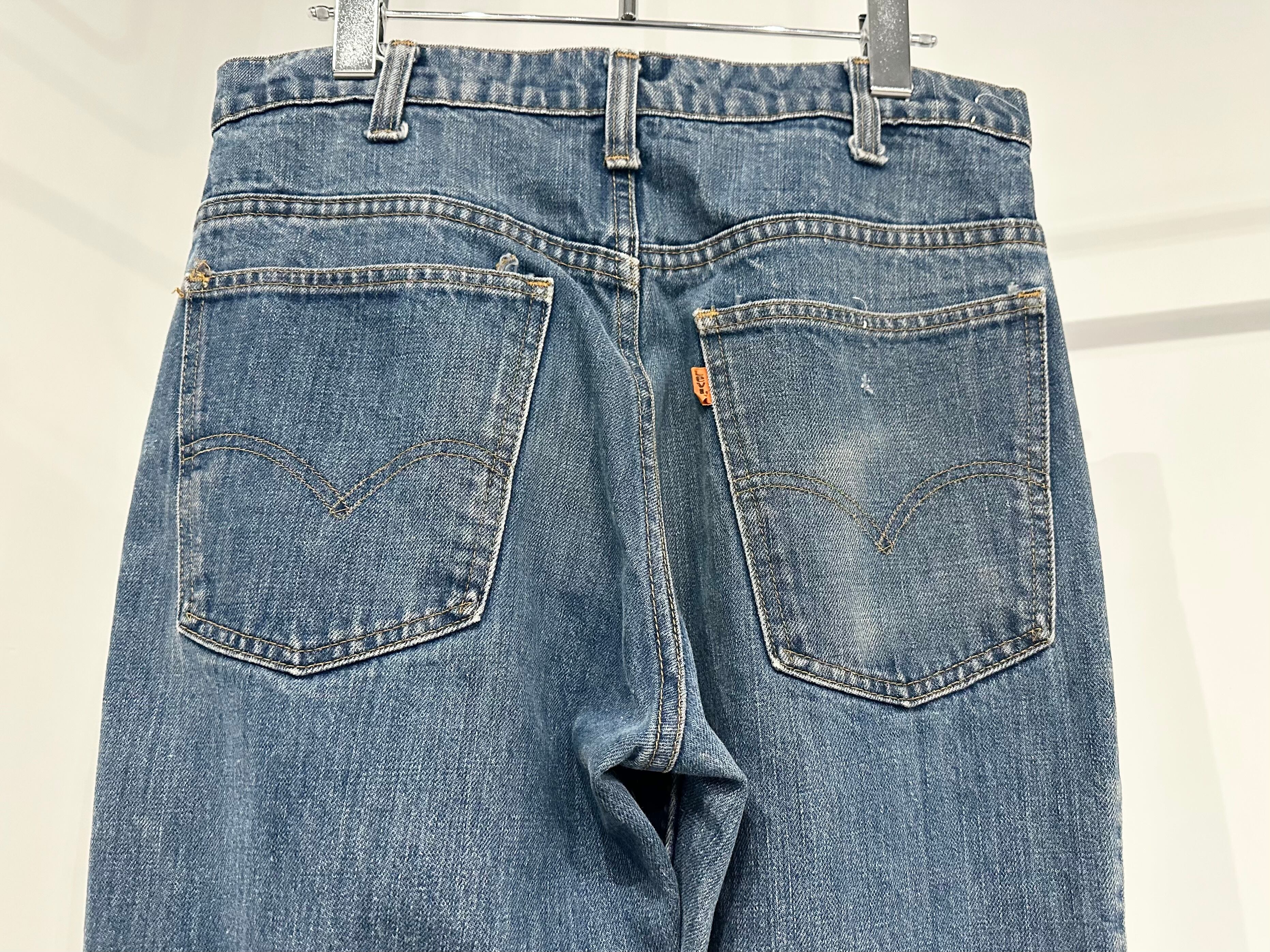 USED】76年 Levis 646 0217 リーバイス フレアパンツ W32 L34 | Racey
