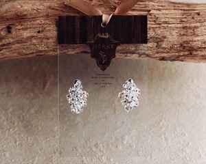Basic｜Elena｜Leaf｜Silver×Silver