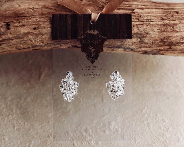 Basic｜Elena｜Leaf｜Silver×Silver