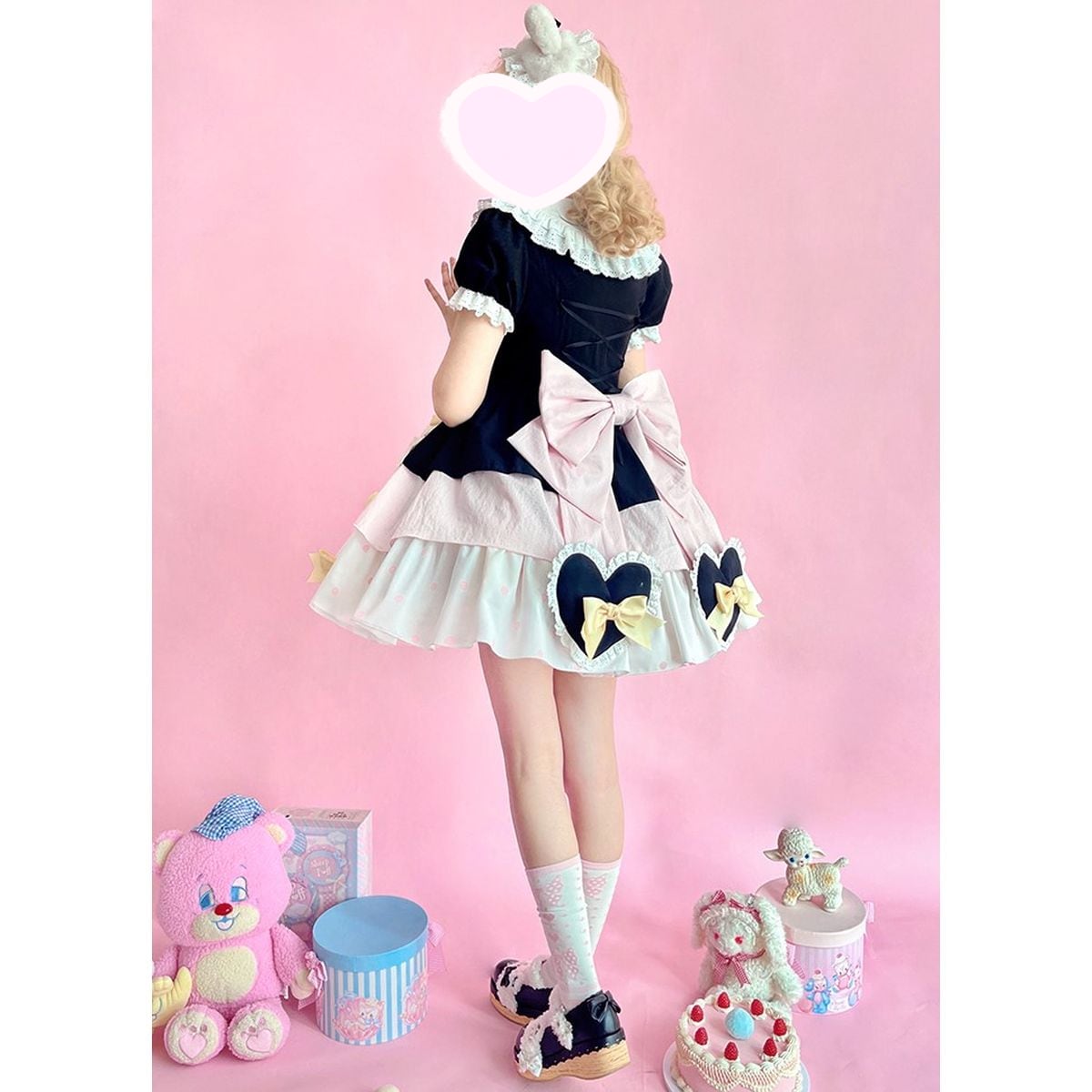 甘ロリキャンディキャットリボンドレス | Maiden 