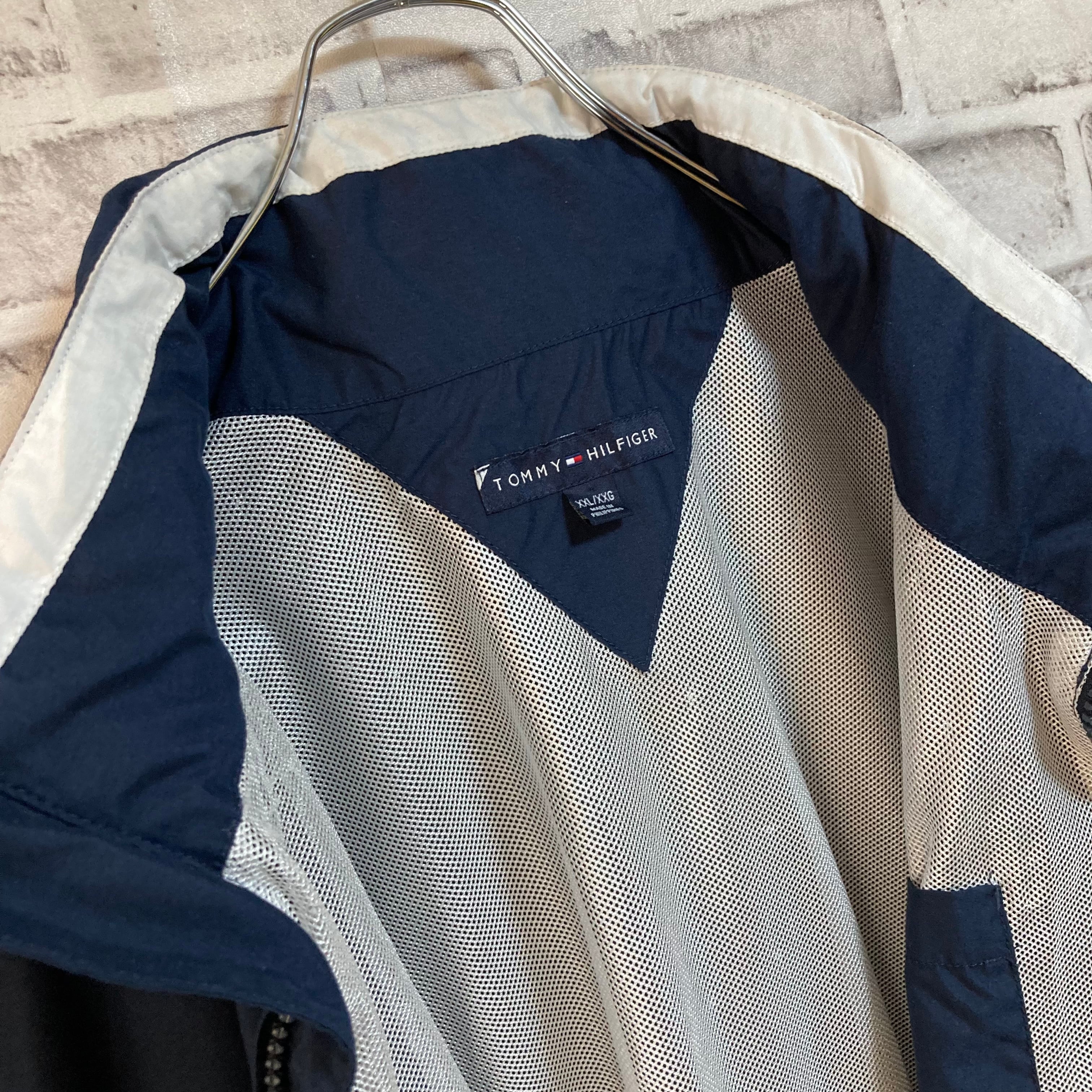 TOMMY HILFIGER】 Nylon Jacket XXL “TOMMY COLOR” トミーヒルフィガー