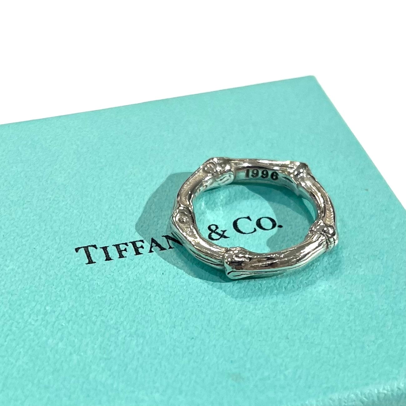 TIFFANY&CO.】【15-16】2930 TIFFANY &CO バンブーリング シルバー925