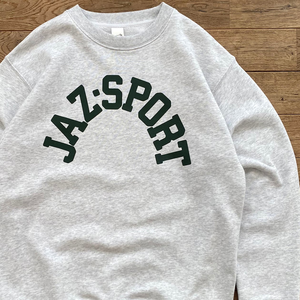 残り1点〉J.S. Jaz Sport スウェット(ライト グレー) | Jazzy 残り1点〉J.S. Jaz Sport スウェット(ライト グレー) | Jazzy
