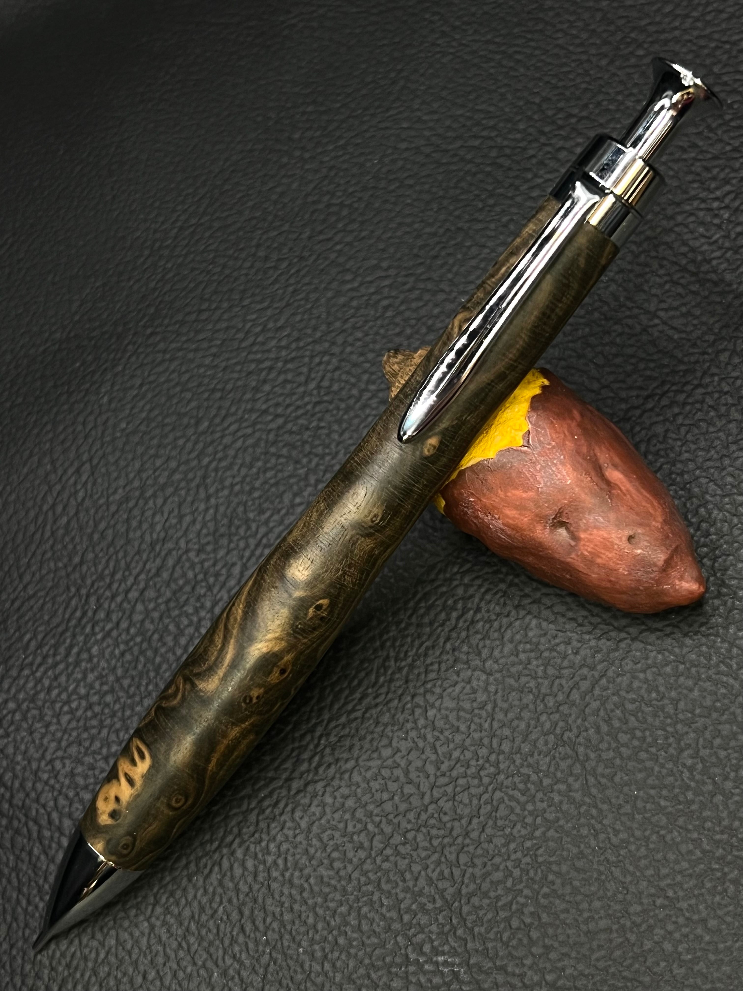 5 アフリカンブラックウッドバール 極上杢 | こぶた工房