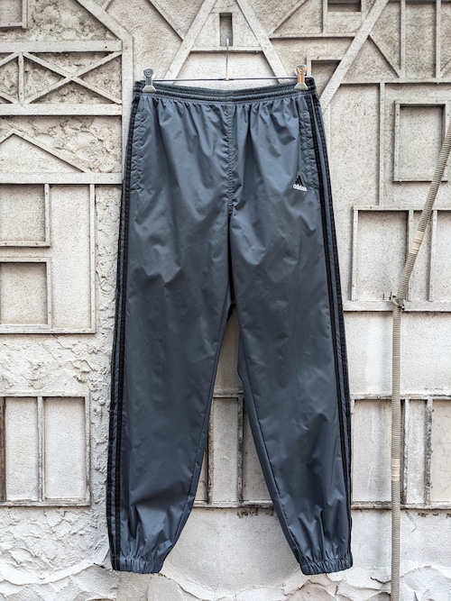 "ADIDAS" side line nylon pants