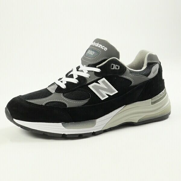 ニューバランス M992EB Dワイズ ブラック 黒 992