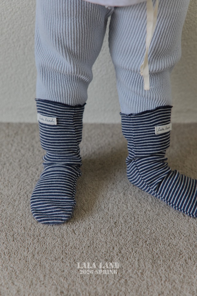 【予約】b. Stretch Ribbed Leggings