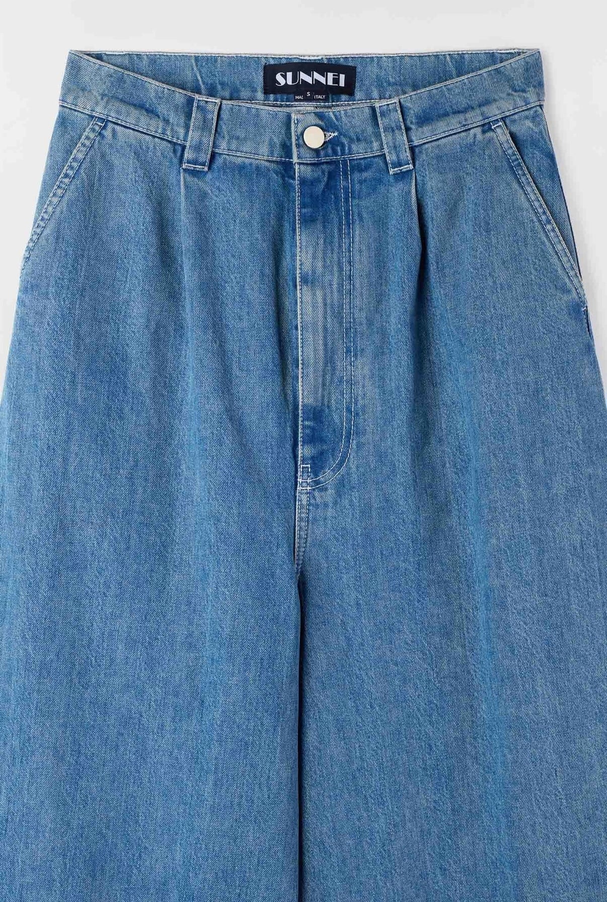 SUNNEI』EXTRA OVER PANTS / light washed denim | SUKIKIRAI