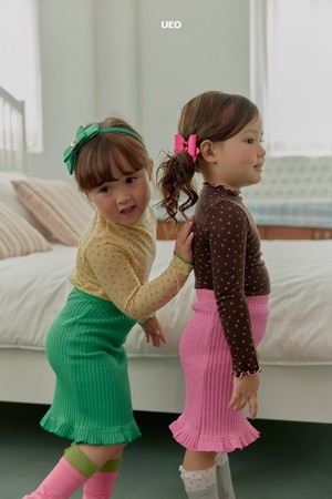 送料無料【予約】UEO /Sukhee Frill Skirt