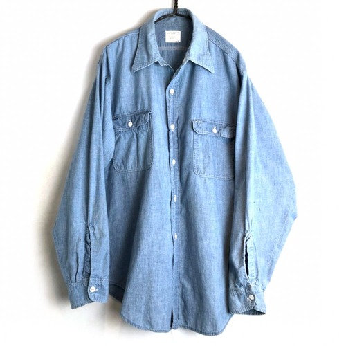 Big Mac [BIG MAC] Vintage Chambray Shirt [1970s-] Vintage All Cotton Chambray Shirt