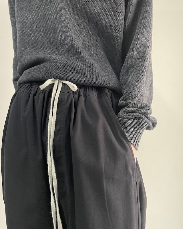 【2022s/s Rick Owens】drawstring long sarouel pants