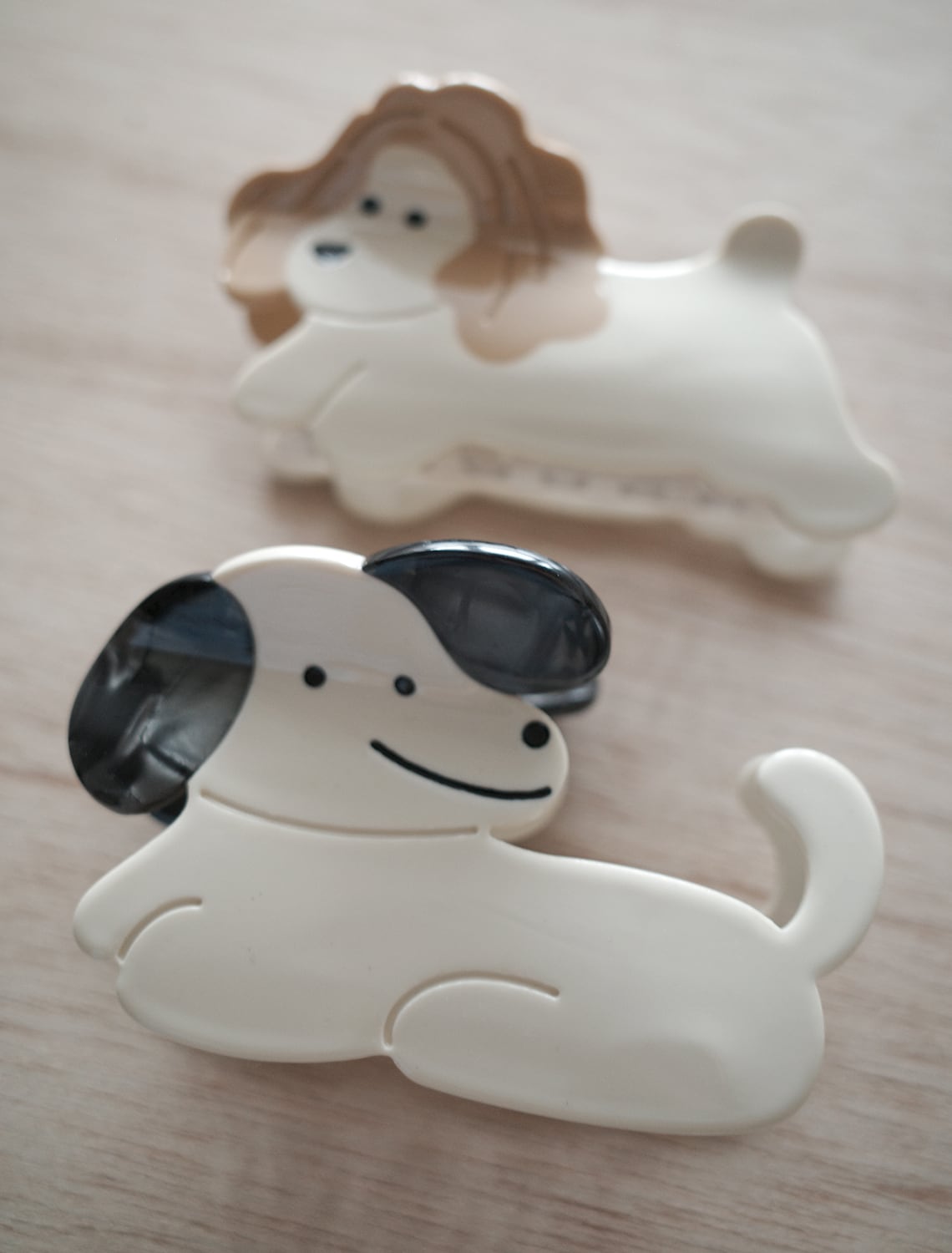 【専用ページ】Hair Clip Collection_4.Soft Long Dog clip_black