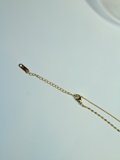 Dual zirconia necklace