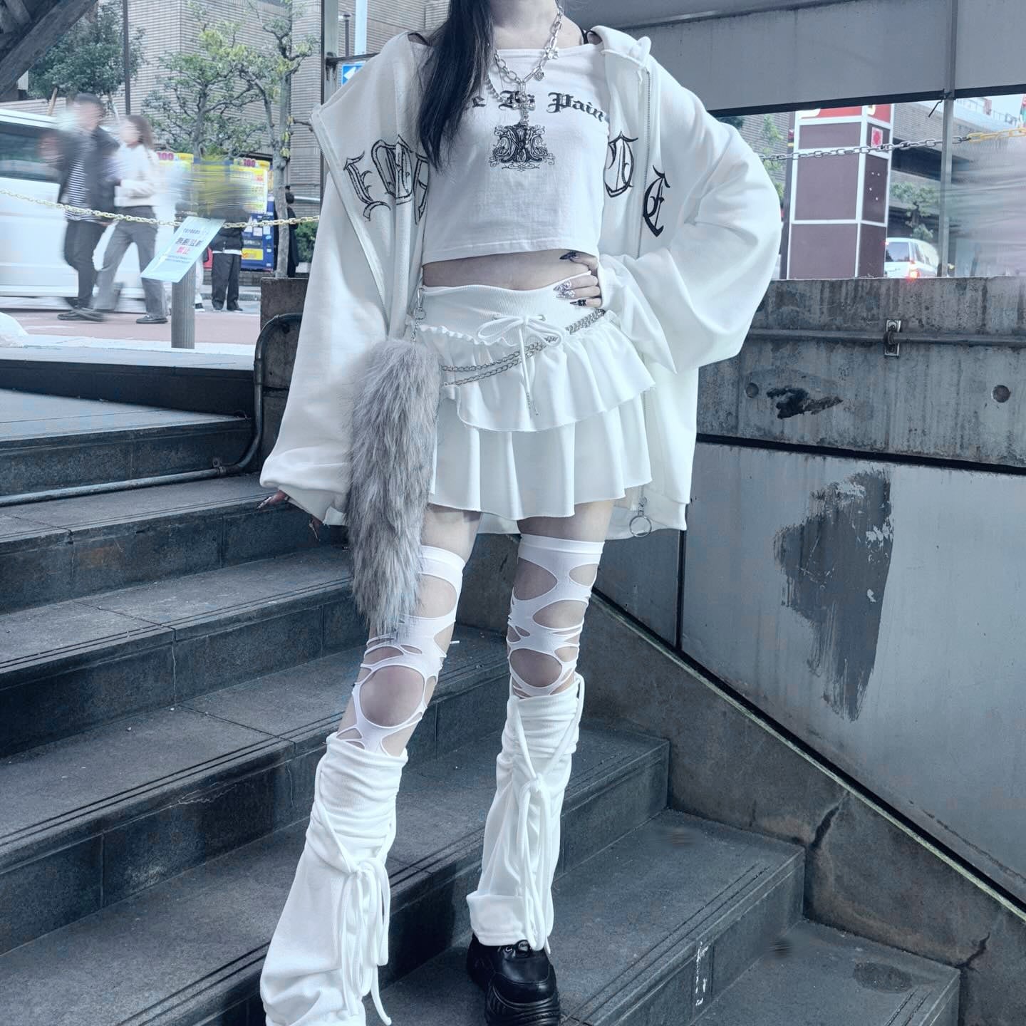 新作】2WAY☆ダメージアームウォーマー×ソックス | VOLCAN&APHRODITE