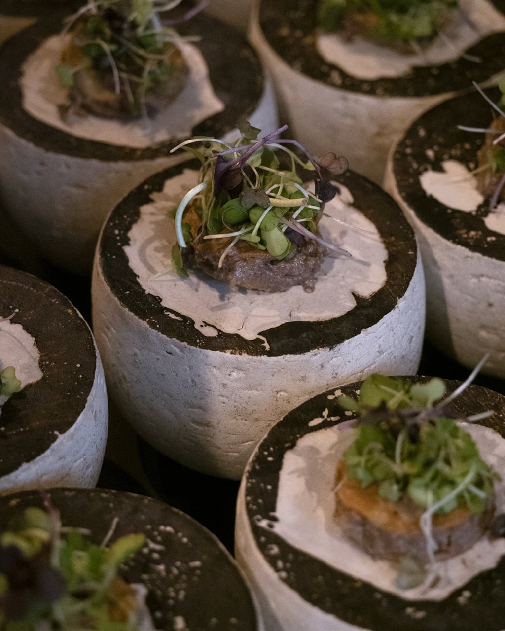 紺野乃芙子 「Granum Scaena -粒景-」 ／ サンゴ立体皿 【オイル