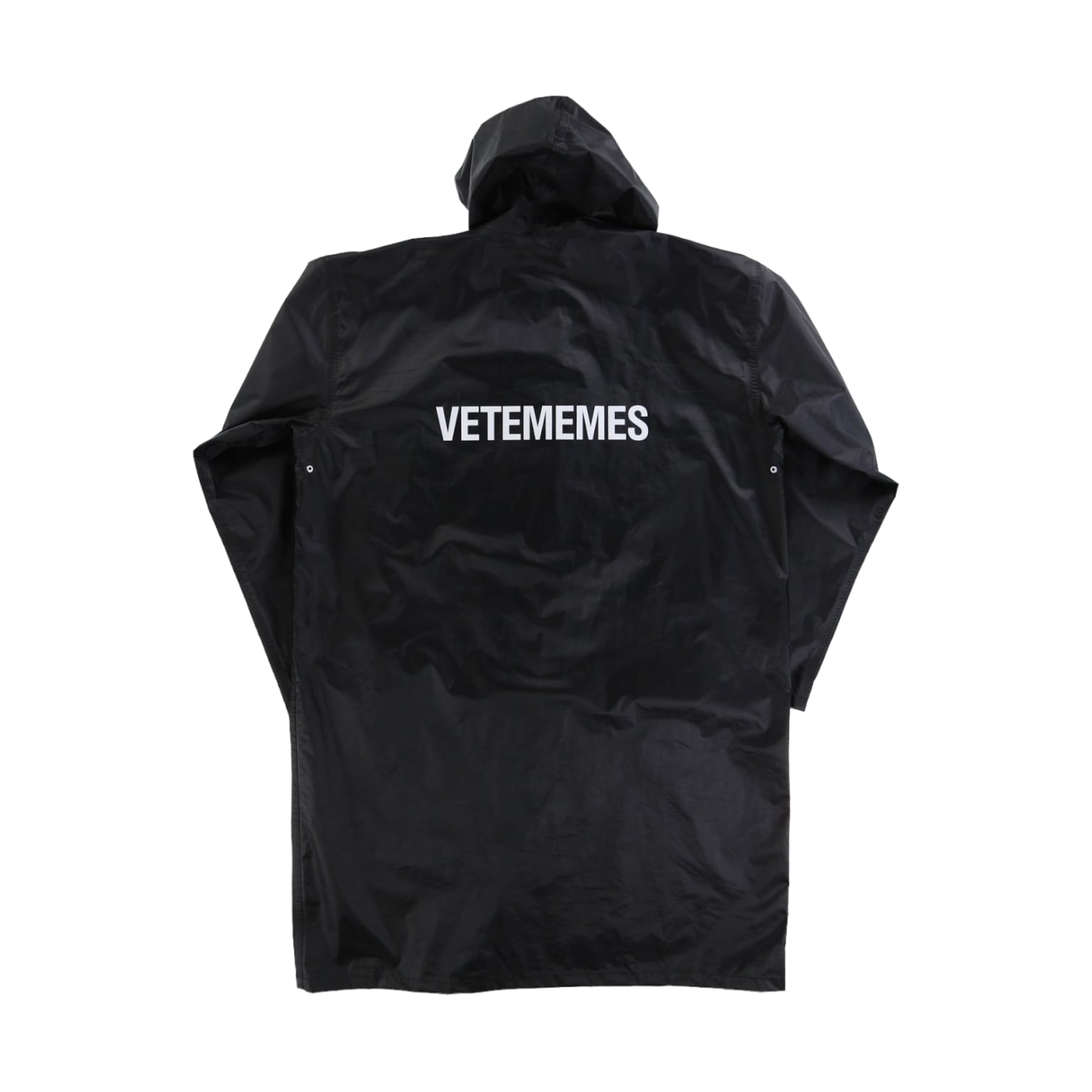 暖色系 【レア】VETEMEMES(ヴェトミームス) レインコート 黒 | www.ccfl.ie