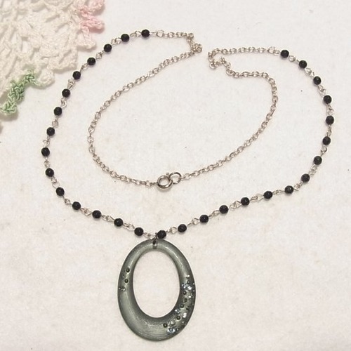 サークルペンダントネックレス　コスチュームジュエリーのセール通販　8964N