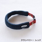 首輪 / キャットカラー｜Hemp Cotton ROLL Collar for Dog｜ネイビー