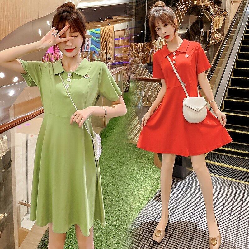 【新作】【送料無料】 母乳育児ドレスロングフェアリーアウト母乳育児ドレスのアボカドパターン AL expec319812045497