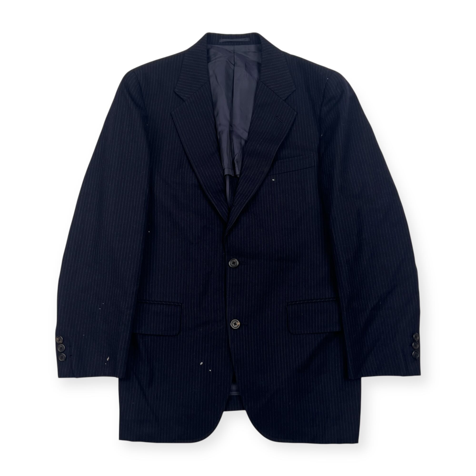 【美品】Burberry☆スーツ☆ブラック☆ピークドラペル☆Ｌサイズ☆2B☆ 美品】Burberry☆スーツ☆ブラック☆ピークドラペル☆Lサイズ☆2B☆