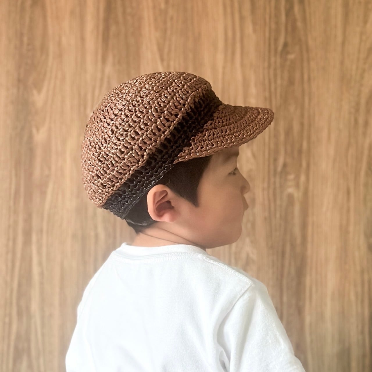 麦わら帽子の新常識『麦わらキャップ』 | kotomom-knit