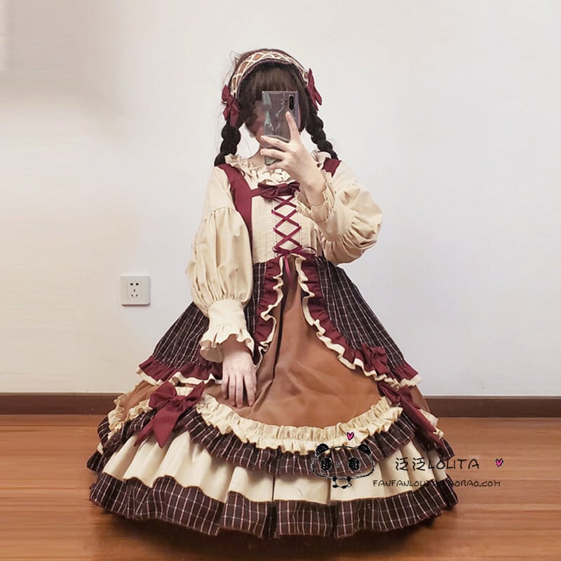 360度どこから見てもお人形 圧倒的ボリュームの贅沢5段フリルで叶える「理想のクラシカルドール」ジャンパースカート