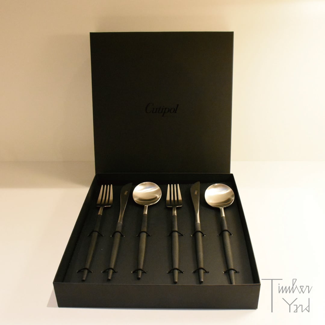 Cutipol 箱付き　美品 ONLINE限定】Cutipol 専用ギフトボックス / 6本用 / ブラック