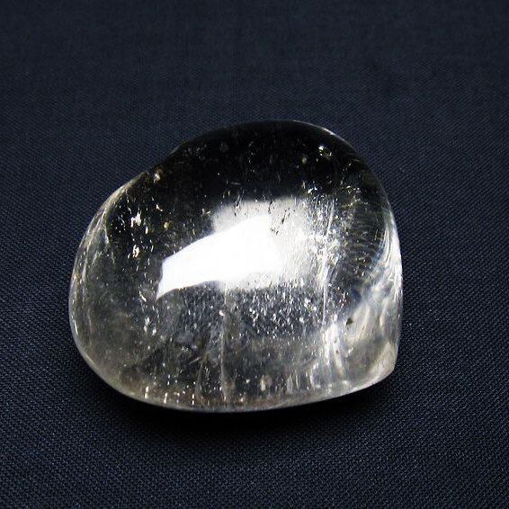 水晶 ハート置物 一点物 145-1567