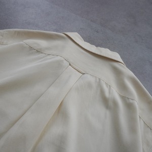 Polo by Ralph Lauren "CALDWELL" open collar shirt Silk Cotton [L] 古着