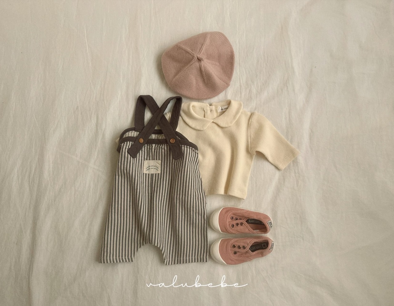 【valu bebe】バケットサロペット ブラック 60~80cm 240836 - 13