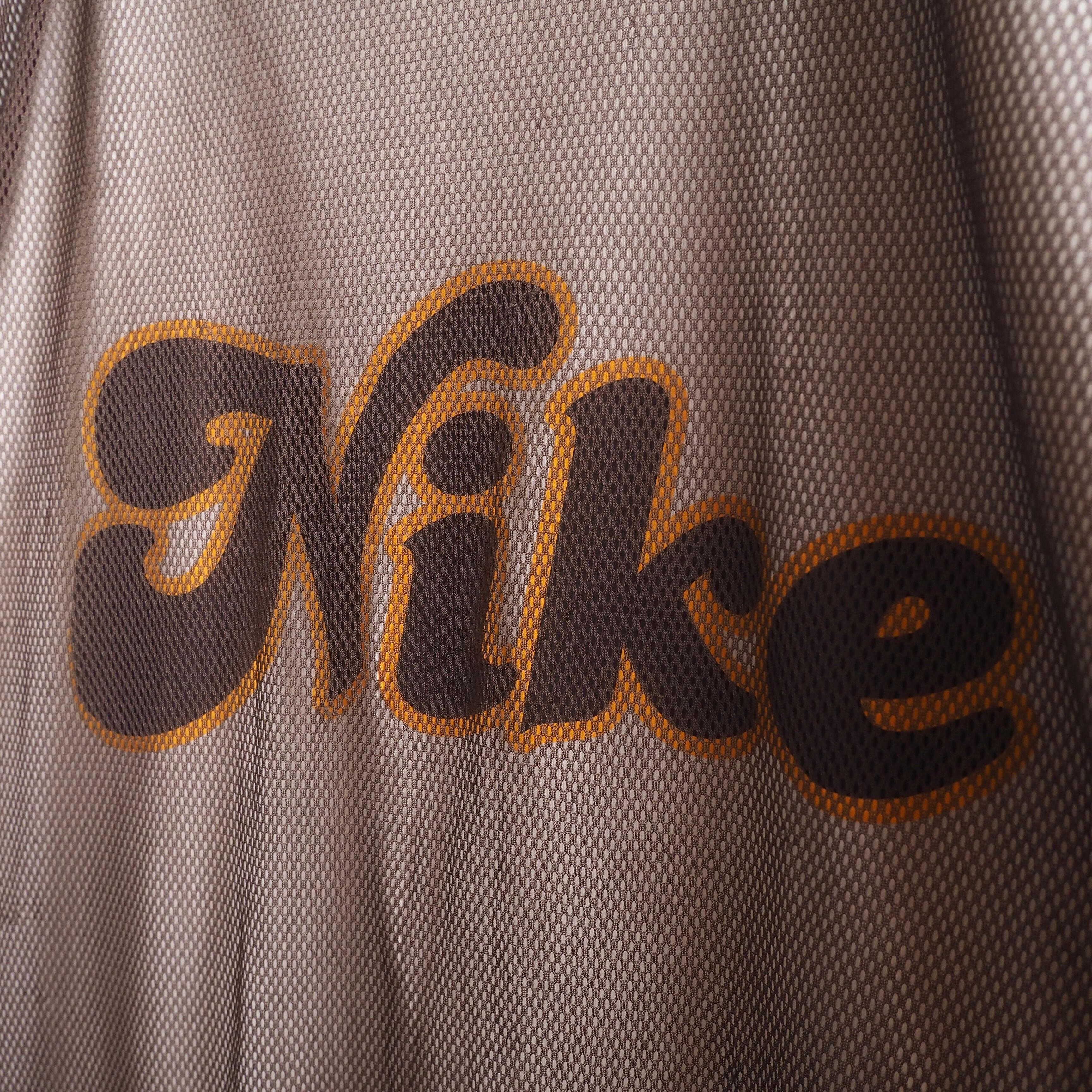 2000s ” NIKE ” Switching mesh Design loose silhouette raglan sleeves Tee