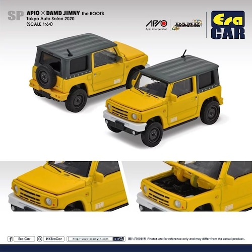 EraCar 1/64 SP123 APIO X DAMD JIMNY THE ROOTS Tokyu Auto Salon 2020