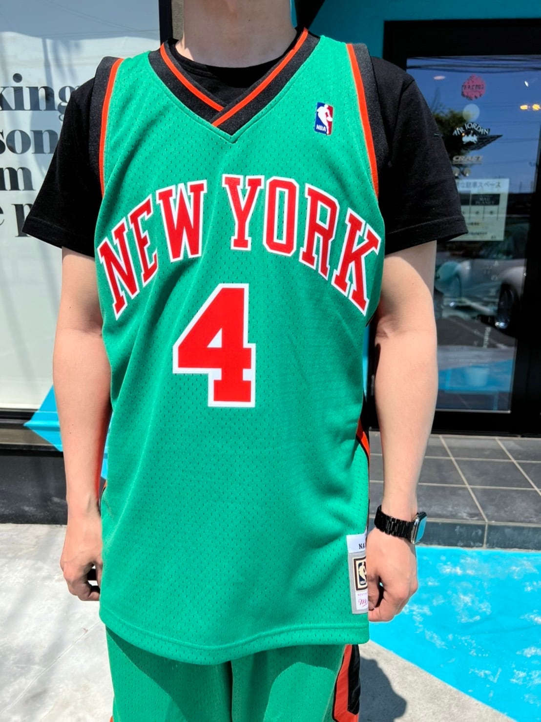 Mitchell ＆ Ness New York Knics SW‐Jersey ”NATE ROBINSON” 2006‐07 ＸＬ | doek