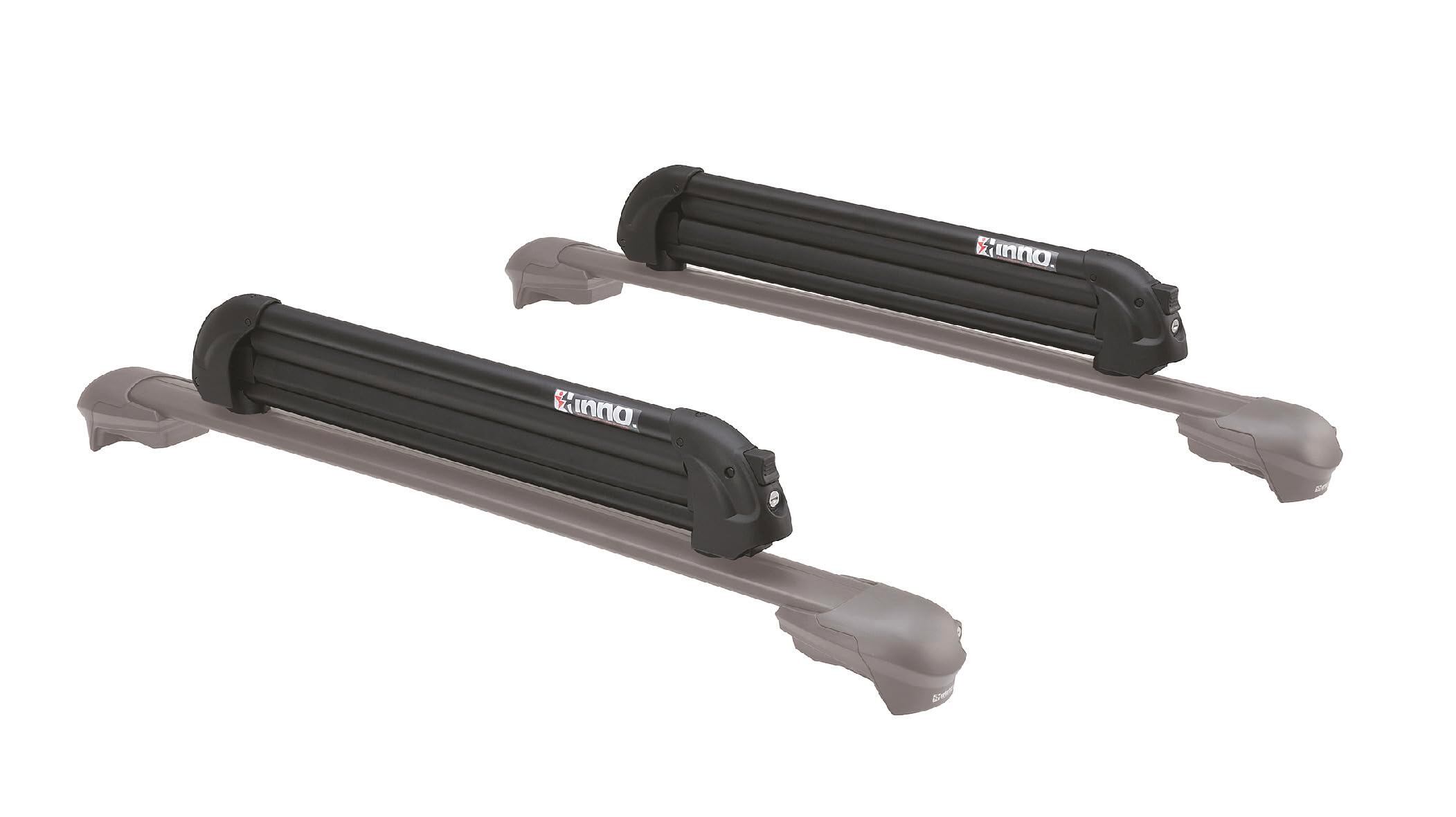 【数量限り】カーメイト(Carmate) inno(イノー) スキー&スノーボード アタッチメント スキー6セット スノーボード4枚 積載可能(目安) 純正ベースキャリア INNOエアロベース対応 カービングスキー 対応 積載高さ 調節可能 厚さ対応の2段階ロック キーロック付き スキー スノボ 板 アタッチメント スキー キャリア グラヴィティ XA927