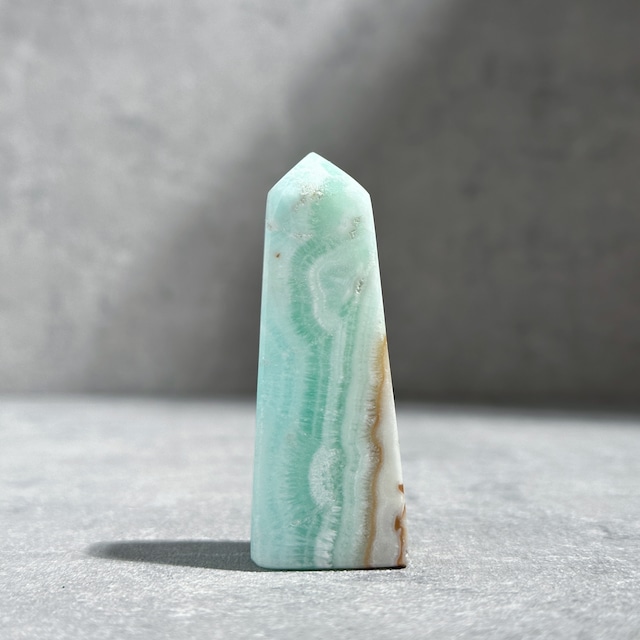 オーシャングリーンカルサイト タワー12◇ Ocean Green Calcite ◇天然石・鉱物・パワーストーン