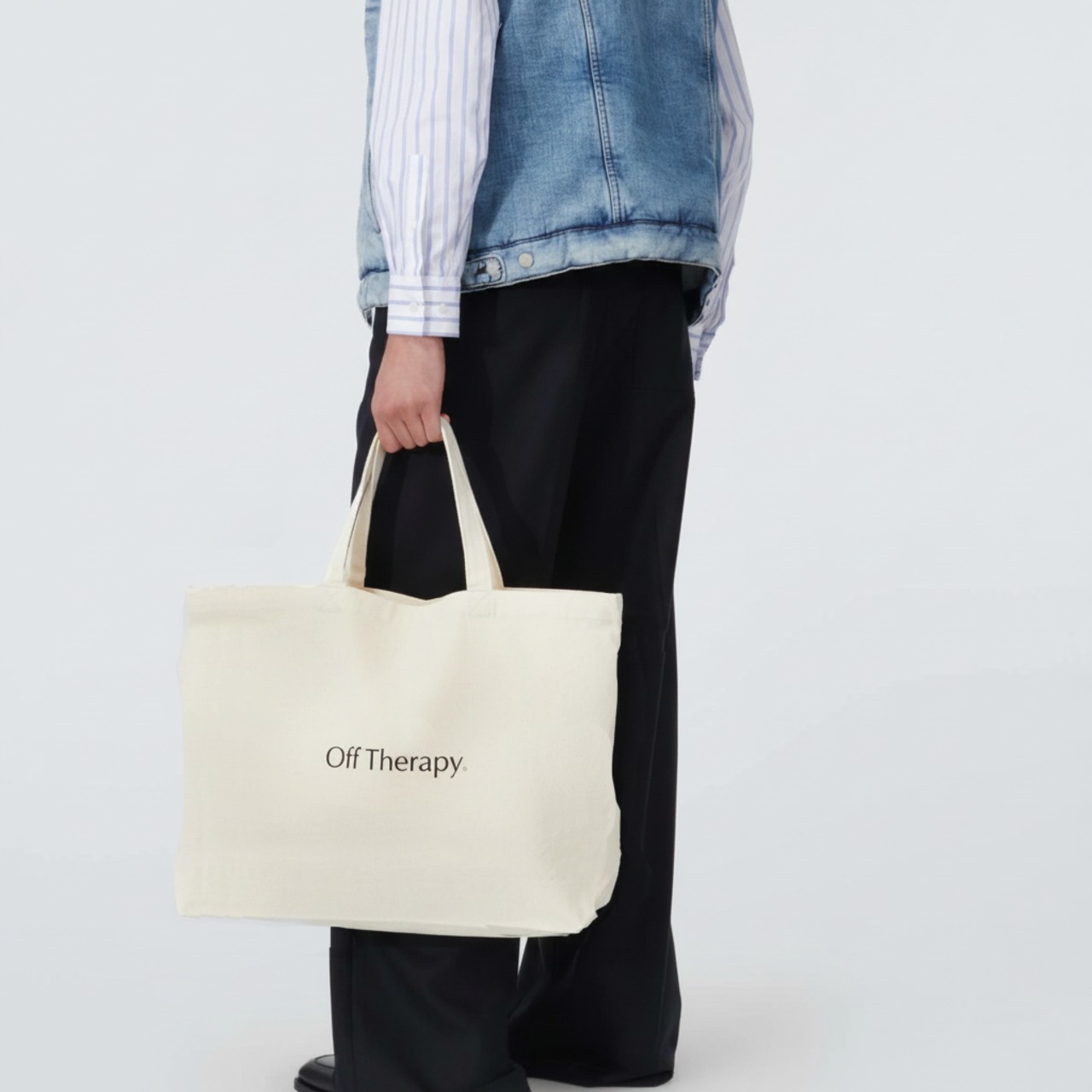 ロゴ ショッパーバッグ