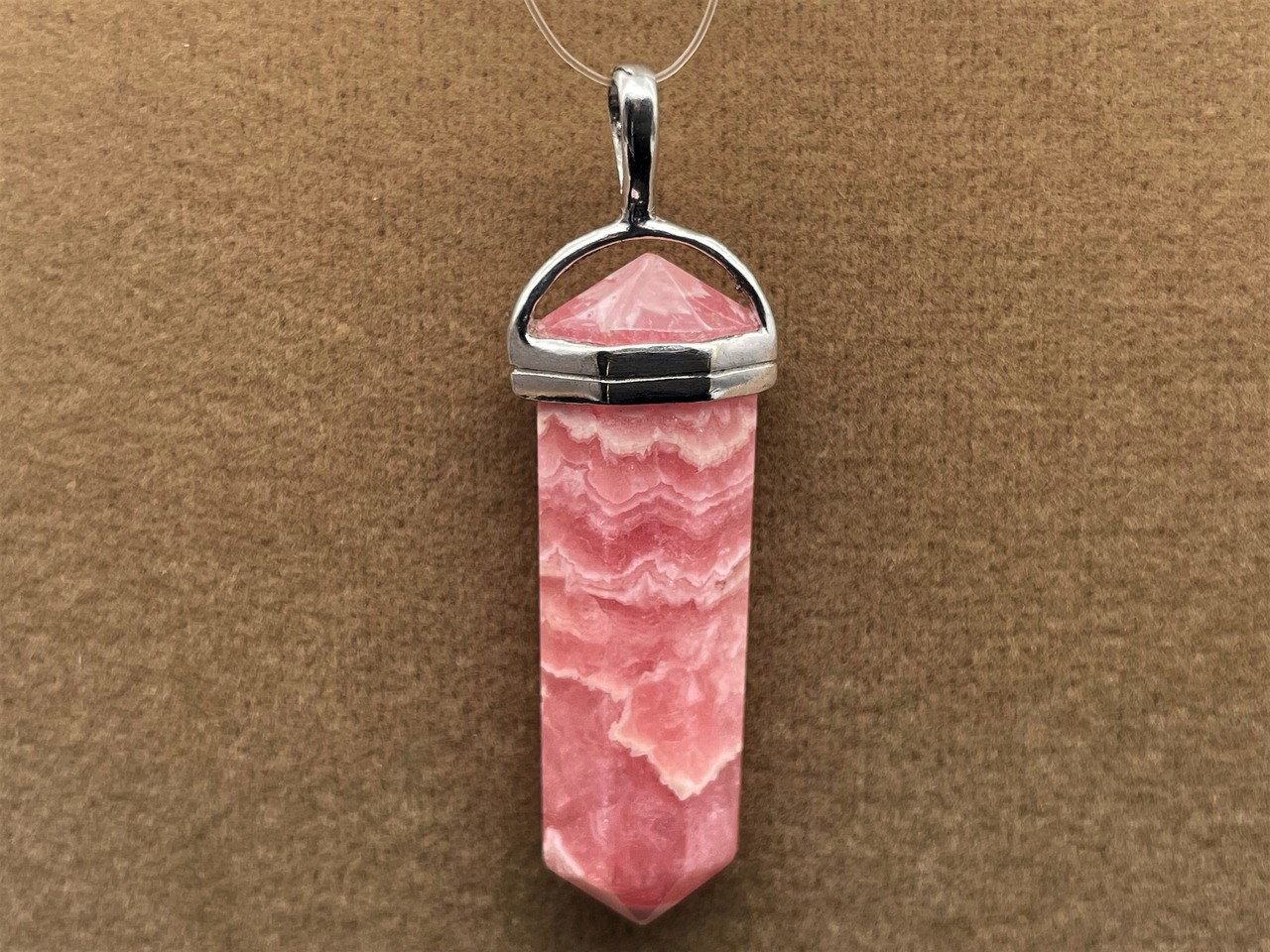 シルバー925ペンダントトップ（インカローズ）