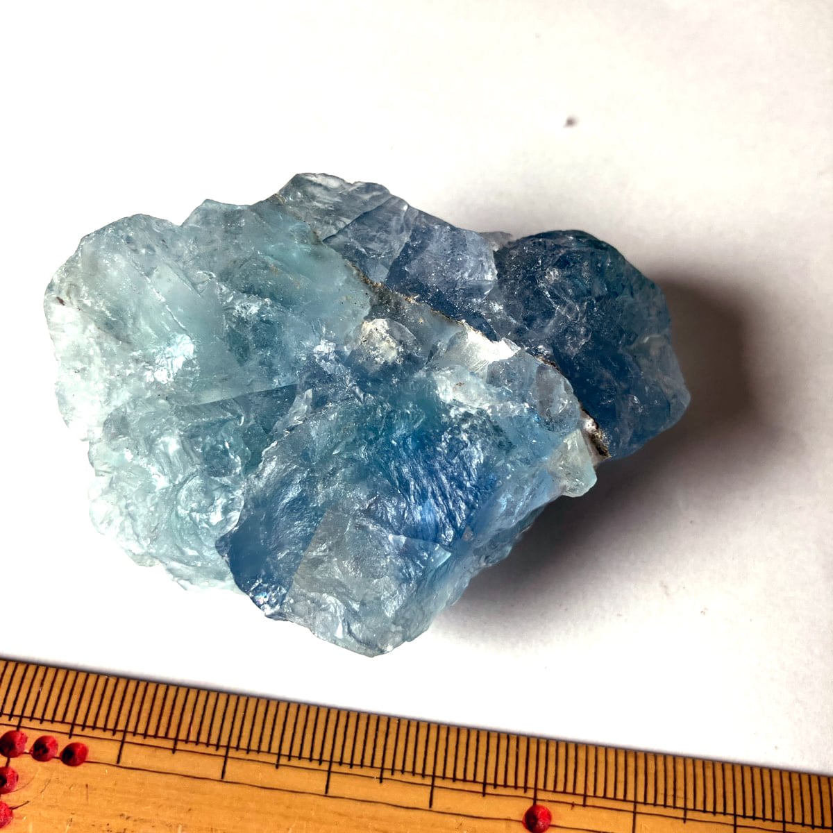 超綺麗なブルーのキラキラ☆彡 天然 アラゴナイト 22g 天然石 結晶