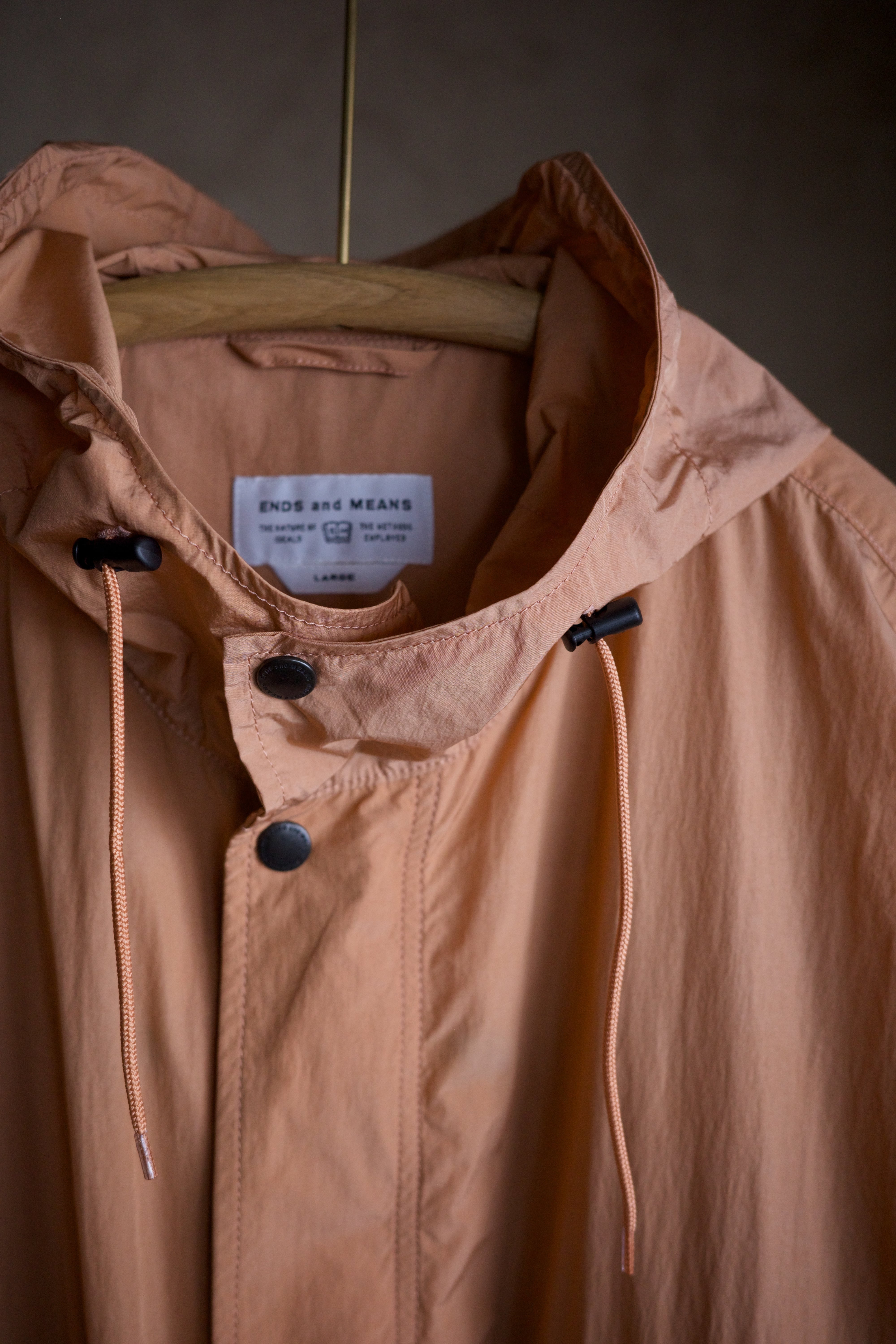 ENDS and MEANS / Travel Half Parka | iremono