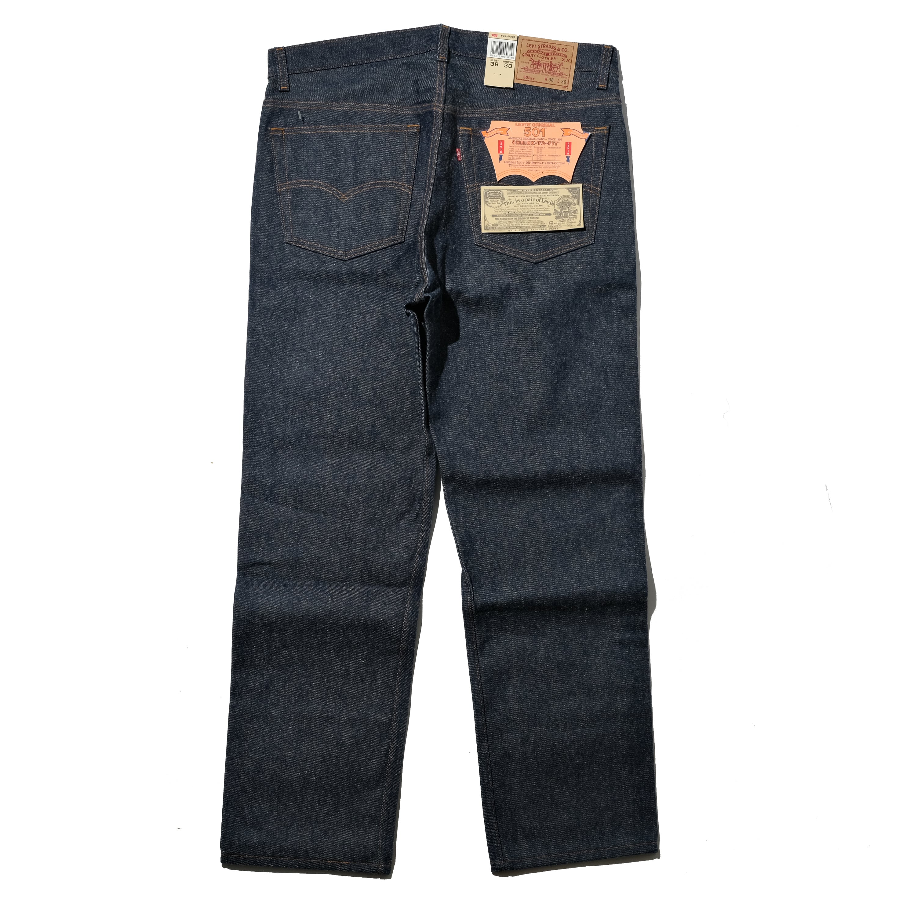 DEAD STOCK 91's Levi's 501 made in USA [38x30] | goodbuy