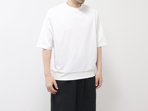 DUAL VOICE / クールタッチトリコット スウェットTee - O.WHITE