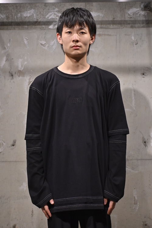 24SS MM6(エムエムシックス) / T-SHIRTS / SHONH0001 / BLACK