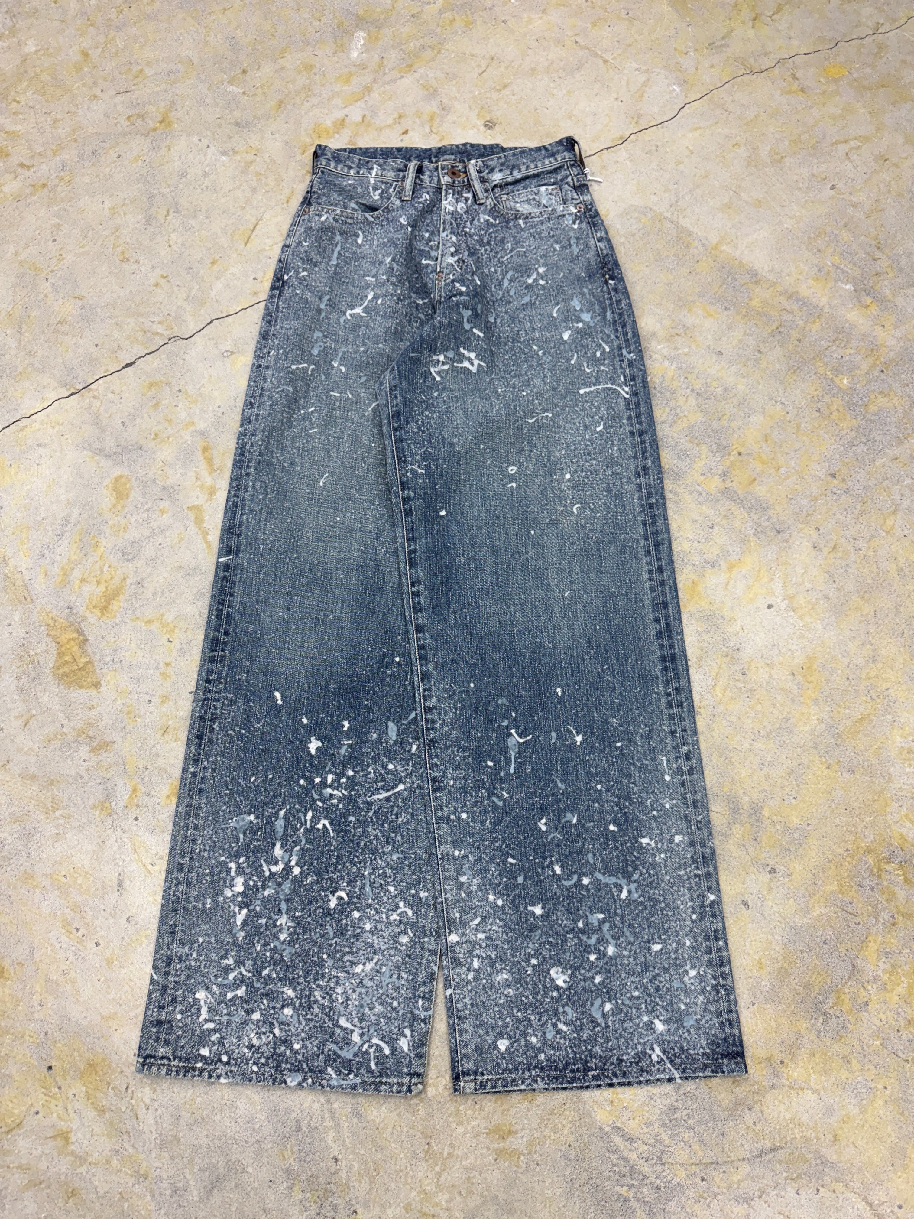 SUGARHILL | MOLDED DENIM TROUSERS WIDE CUT | INDIGO | HOWDAY SUGARHILL | MOLDED DENIM TROUSERS WIDE CUT | INDIGO | HOWDAY