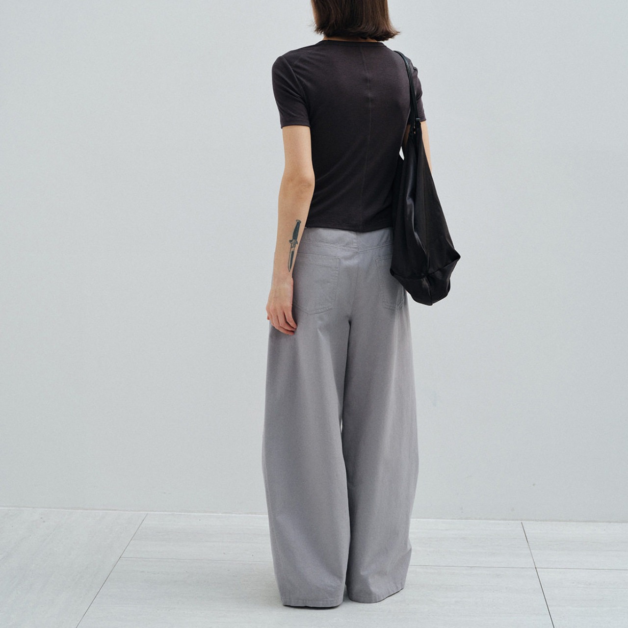 Loose wide Pants 【3color】 T4376