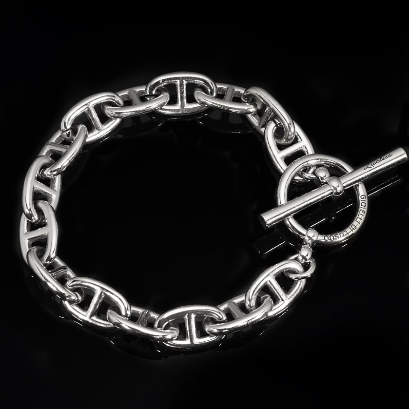 316L Mariner chain mantel bracelet 【 silver 】 | ✯Lucliss Jewelry✯